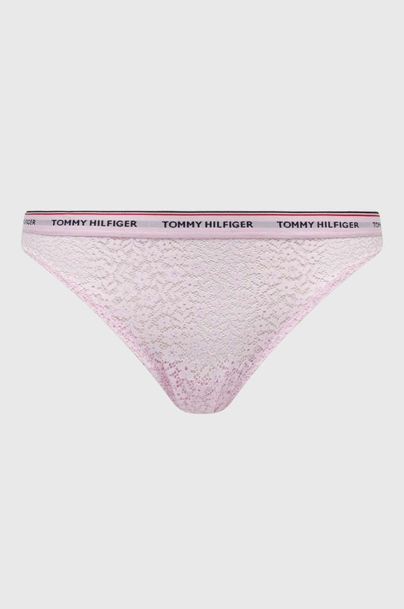 Odzież Tommy Hilfiger figi 3-pack UW0UW04897 czerwony