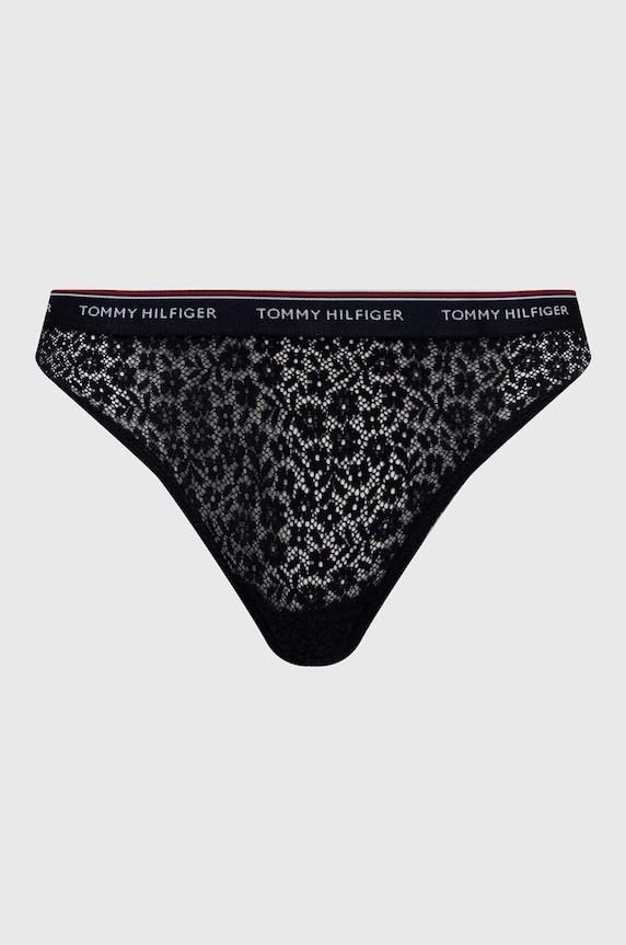 Nohavičky Tommy Hilfiger 3-pak UW0UW04897 červená AA00