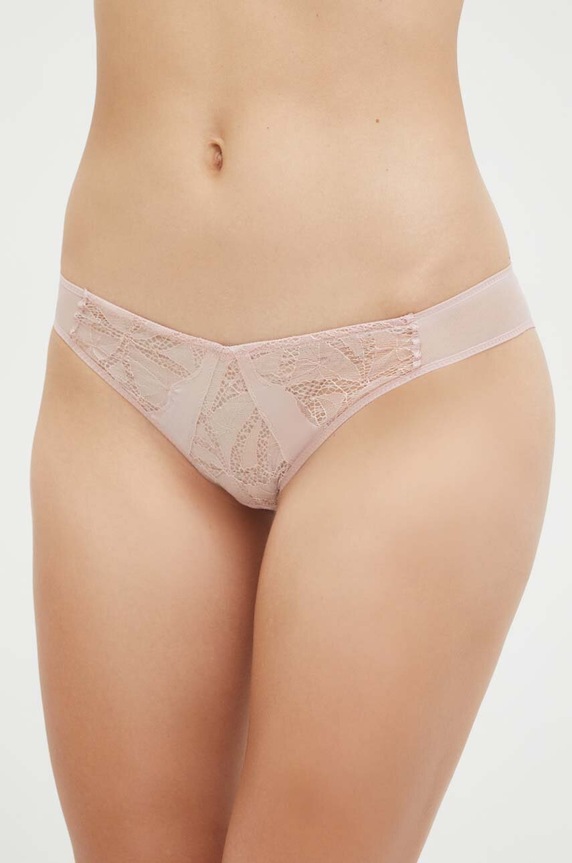 Chantelle X bugyi csipke rózsaszín C05F60.00V