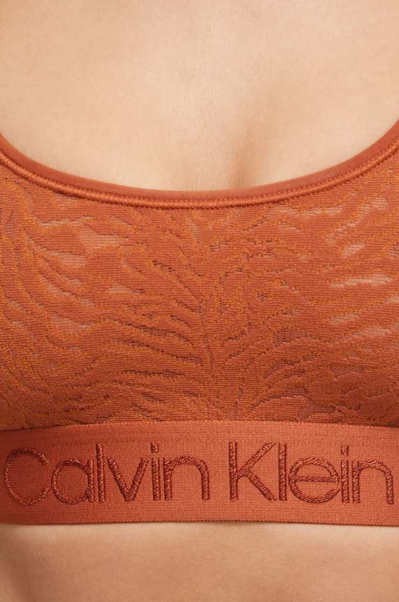 Grudnjak Calvin Klein Underwear 000QF7340E narančasta