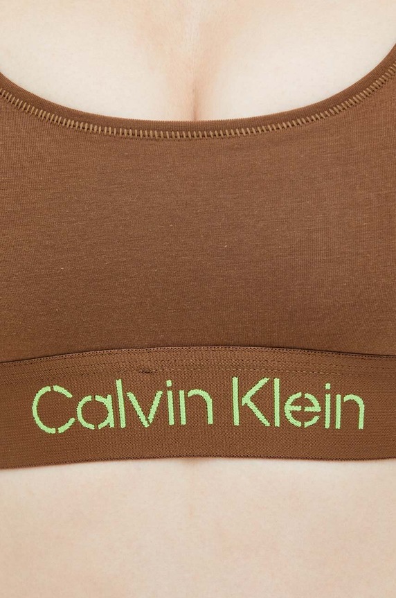 Σουτιέν Calvin Klein Underwear 000QF7454E καφέ