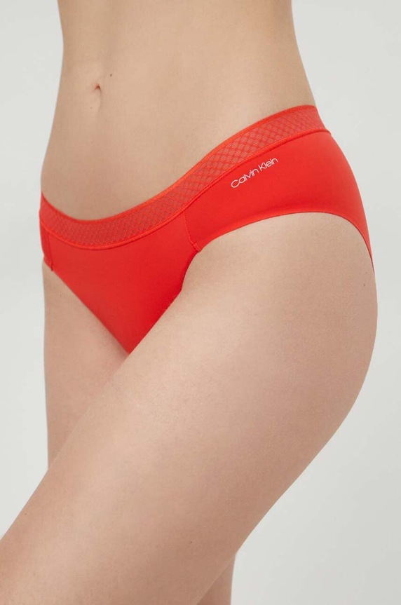 Calvin Klein Underwear figi dzianina pomarańczowy 000QF6308E