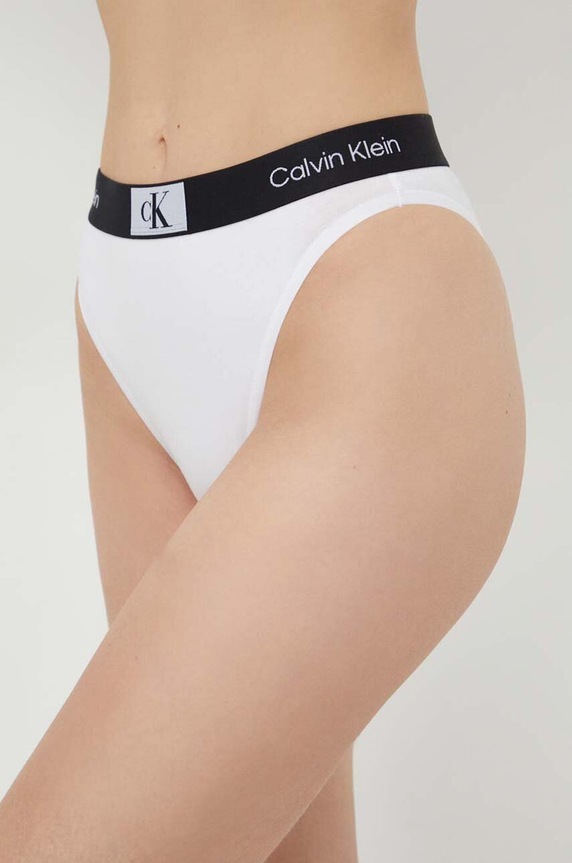 Calvin Klein Underwear figi dzianina biały 000QF7223E