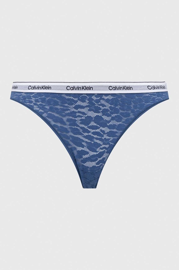 Nohavičky Calvin Klein Underwear 3-pak 000QD5069E modrá NC00