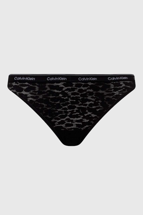 Nohavičky Calvin Klein Underwear 3-pak 000QD5069E čierna NC00