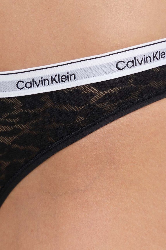 Ρούχα Σλιπ Calvin Klein Underwear 000QD5050E μαύρο
