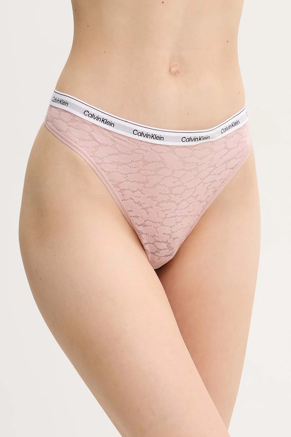 Calvin Klein Underwear stringi różowy 000QD5051E