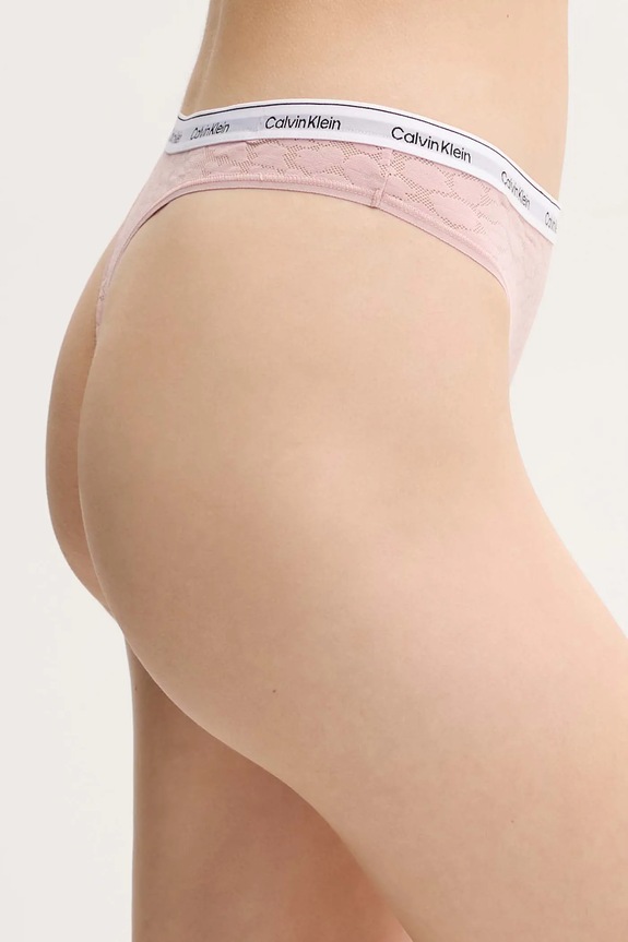 Calvin Klein Underwear stringi 000QD5051E różowy AA00