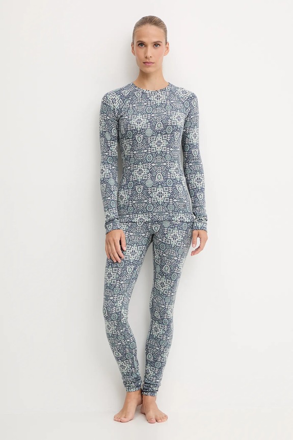 Ισοθερμικό κολάν Smartwool Classic Thermal Merino SW018809 τιρκουάζ AW25