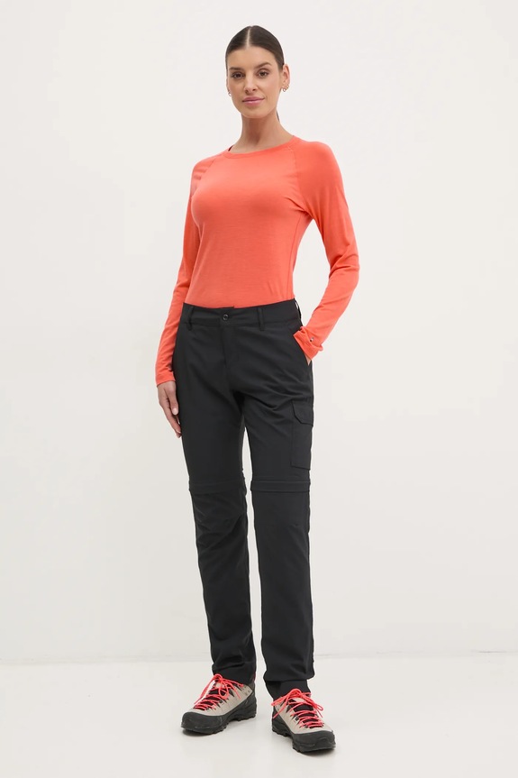 Smartwool longsleeve funkcyjny Classic All-Season Merino SW016913 pomarańczowy AW25