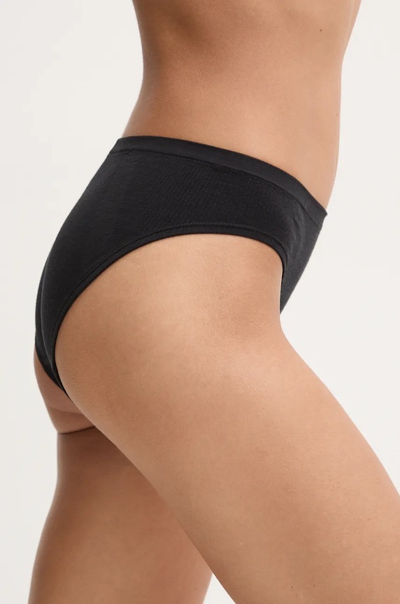 Funkcionalno donje rublje Smartwool Intraknit Bikini SW016941 crna AW25