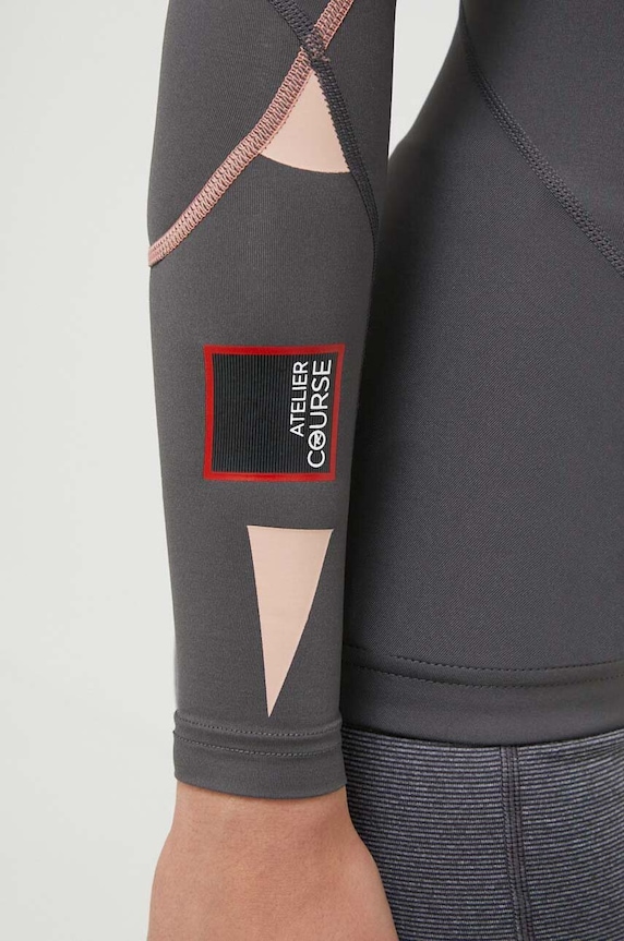 Rossignol longsleeve funkcyjny Infini Compression Race szary RLMWL17