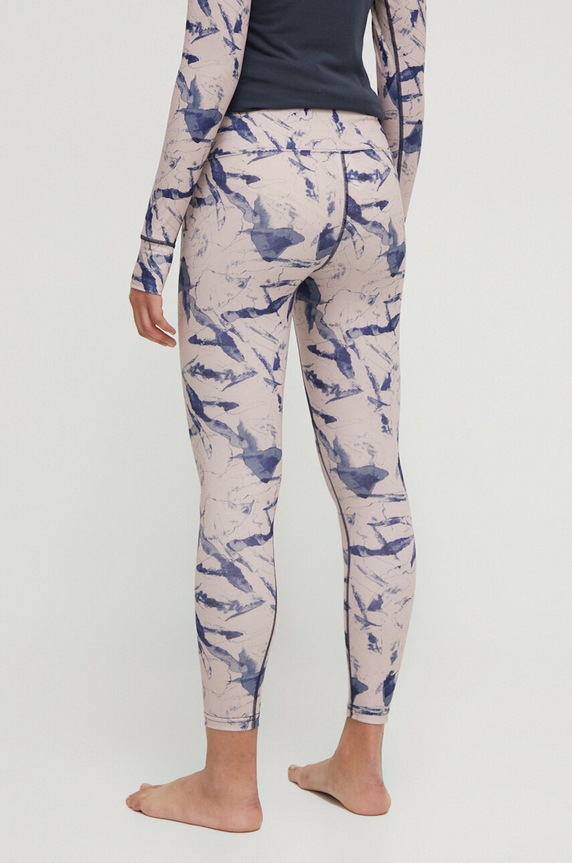 Odzież Picture legginsy funkcyjne Xina Printed LG090 niebieski