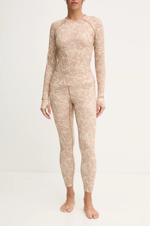 Picture leggins funzionali Xina Printed sport invernali beige LG090