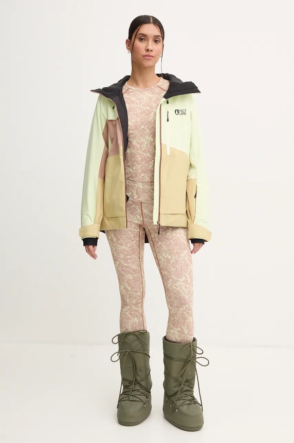 Picture leggins funzionali Xina Printed LG090 beige AW24