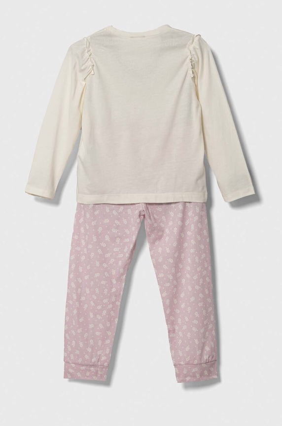 Παιδική πιτζάμα United Colors of Benetton 3Y5E0P04U.G.SEASONAL μπεζ AW23