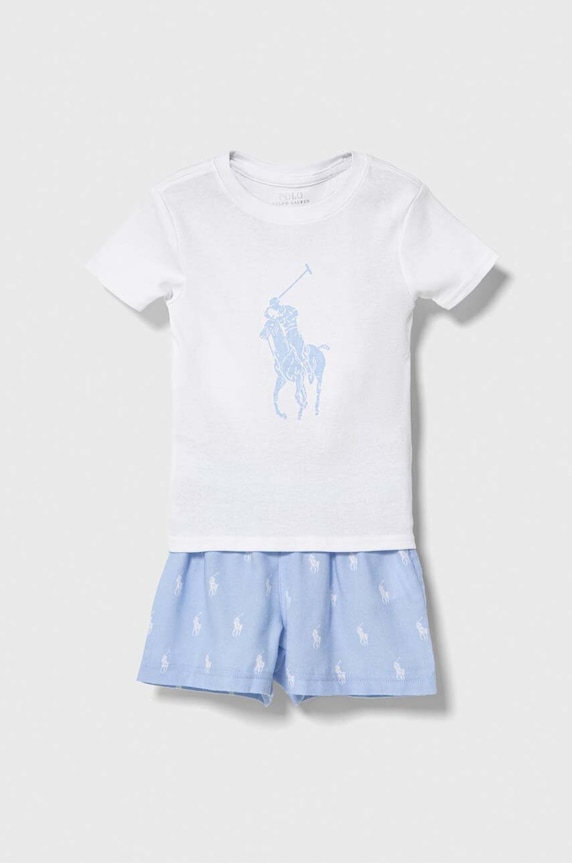 Polo Ralph Lauren piżama dziecięca wzorzyste niebieski 3P0146