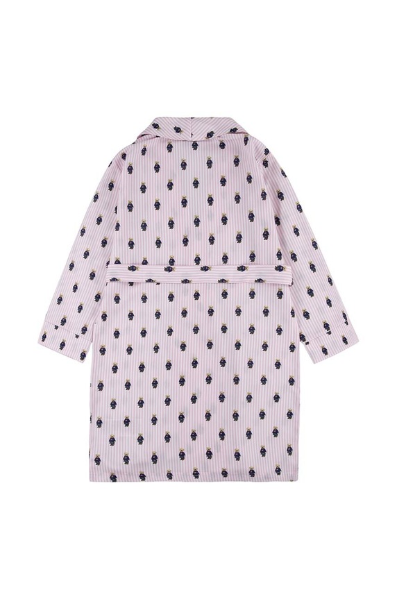 Dječji kućni ogrtač Polo Ralph Lauren 4P0033 roza AW23