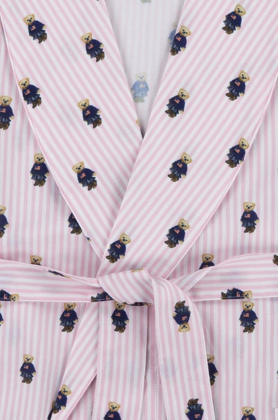 Djevojčice Dječji kućni ogrtač Polo Ralph Lauren 4P0033 roza