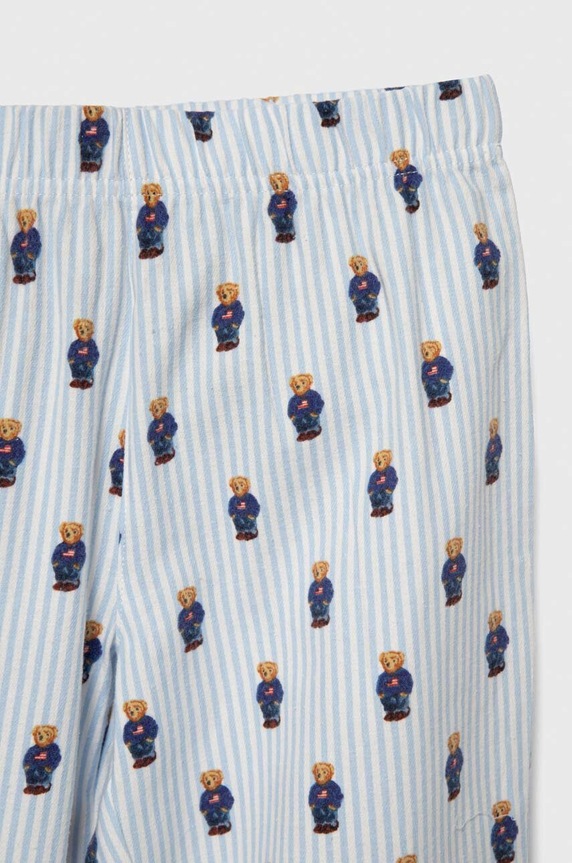 Polo Ralph Lauren pijamale de bumbac pentru copii albastru 9P0149