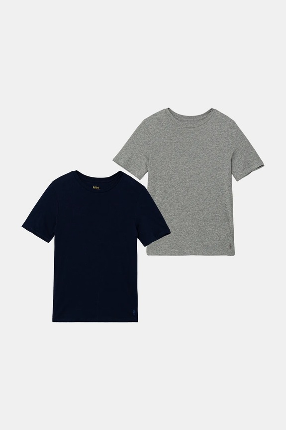 Πιτζάμα Polo Ralph Lauren 2-pack βαμβάκι σκούρο μπλε 9P5006