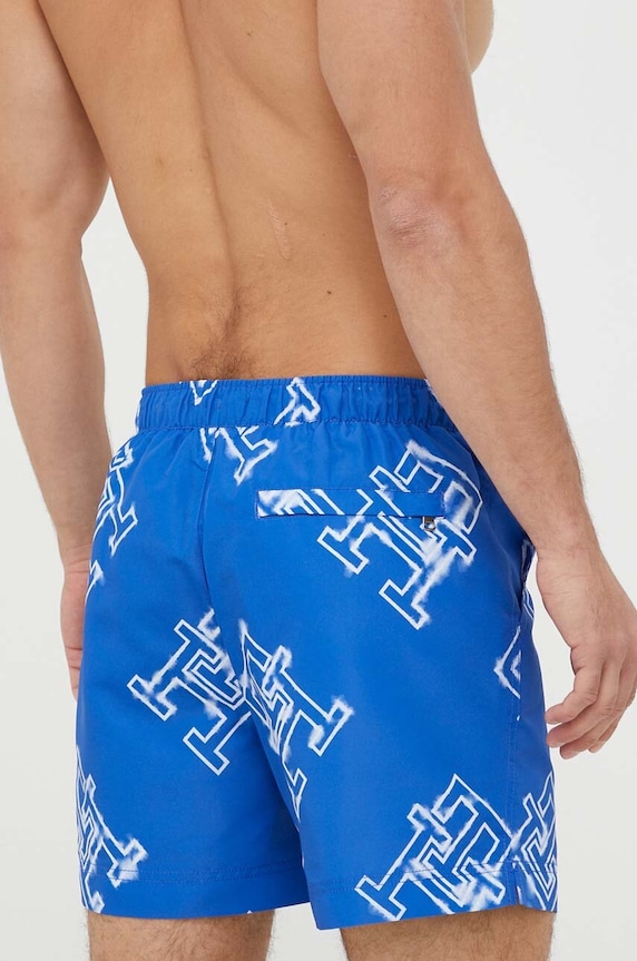 Odzież Tommy Hilfiger szorty kąpielowe UM0UM02846 niebieski
