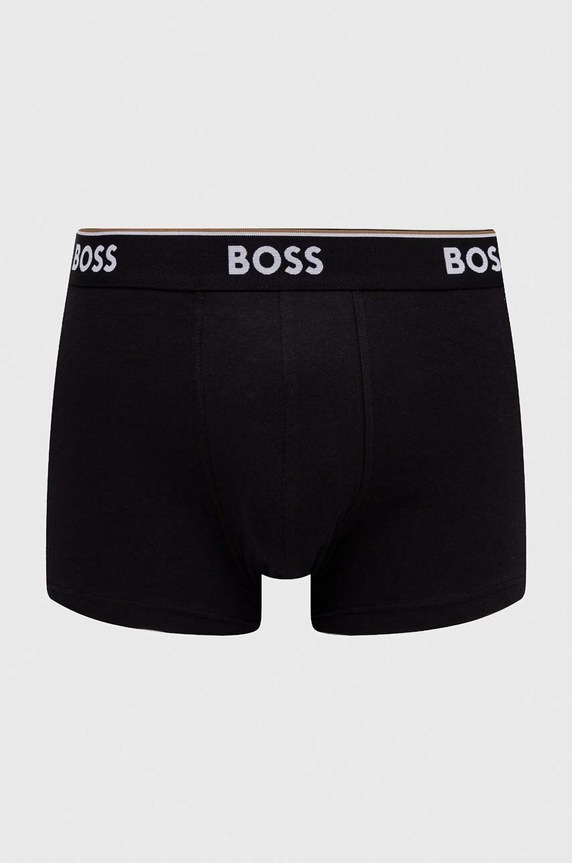 BOSS boxeri 3-pack negru 50495436