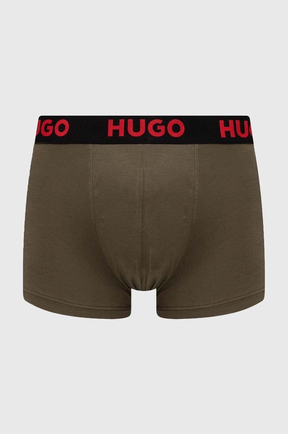 Ρούχα Μποξεράκια HUGO 3-pack 50496723 πράσινο