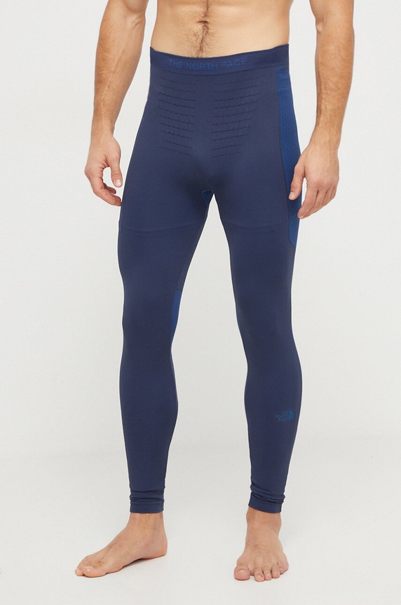 The North Face legginsy funkcyjne sporty zimowe granatowy NF0A3Y29HS51