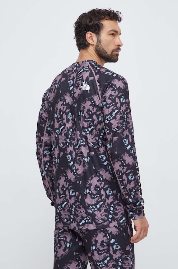 Odzież The North Face longsleeve funkcyjny Dragline NF0A7ZLQO3L1 czarny