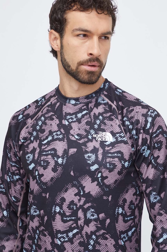 The North Face longsleeve funkcyjny Dragline czarny NF0A7ZLQO3L1