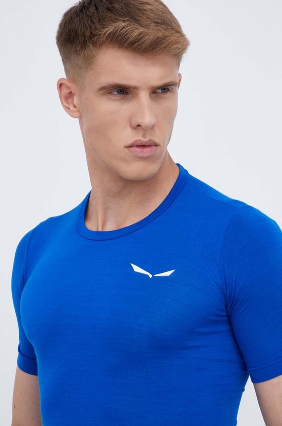 Odzież Salewa t-shirt funkcyjny Zebru Fresh 00.0000028349 granatowy