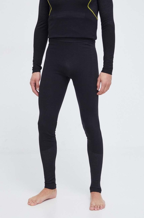 La Sportiva legginsy funkcyjne Wool40 Aero Planet friendly czarny ZASB008