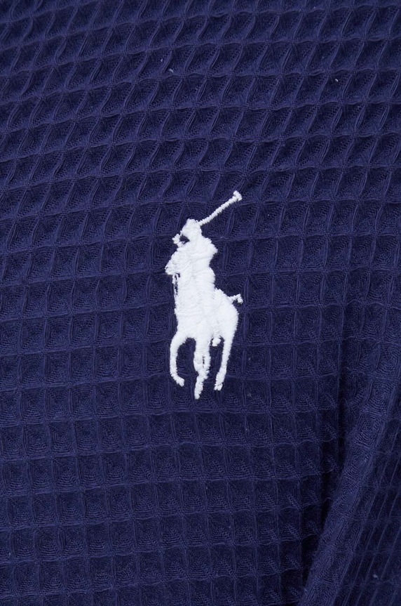 Polo Ralph Lauren accappatoio in cotone 714910651 blu navy