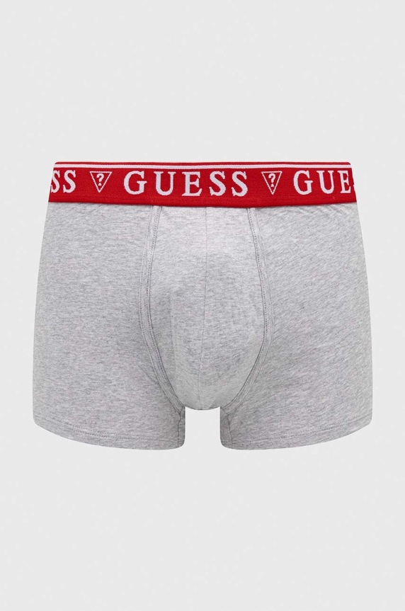 Boxerky Guess BRIAN 3-pak sivá U97G01.KCD31