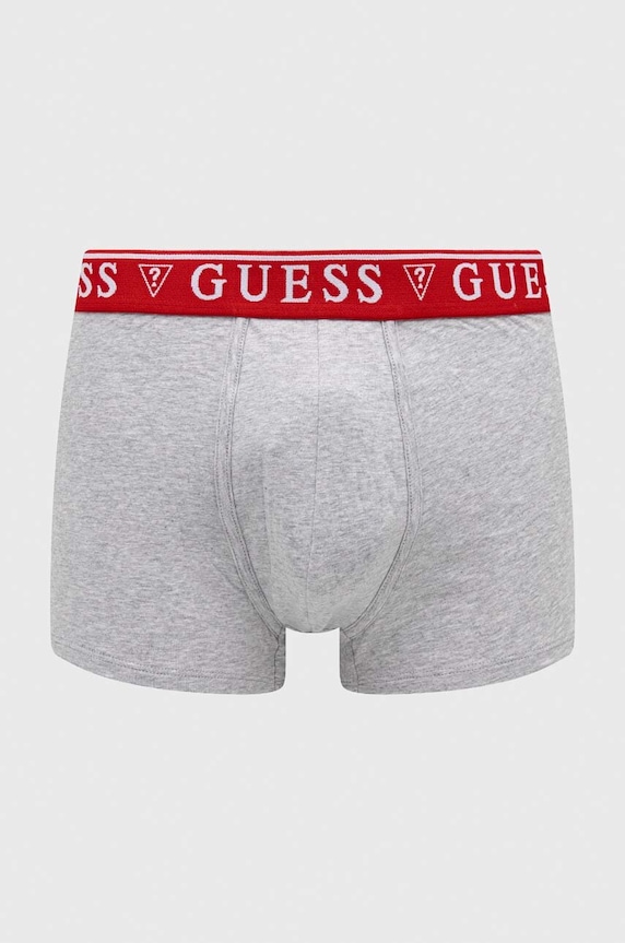 Boxerky Guess BRIAN 3-pak sivá U97G01.KCD31