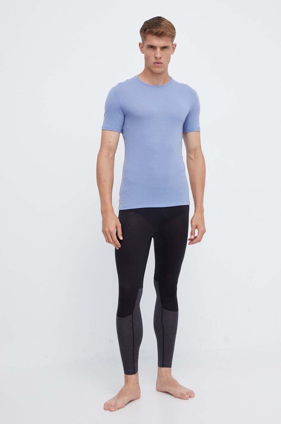 Icebreaker legginsy funkcyjne 125 ZoneKnit IB0A56H50911 czarny AW23