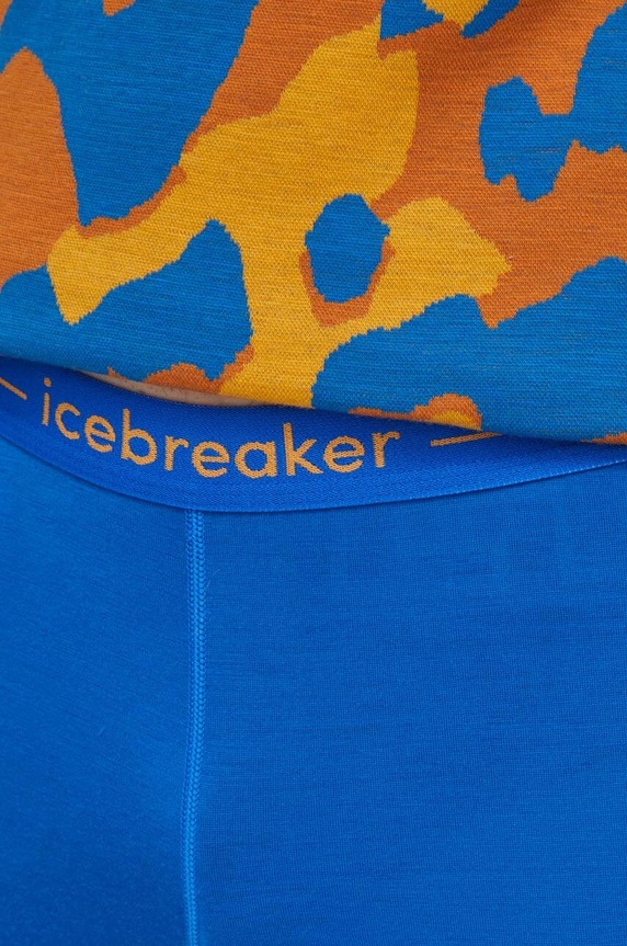 Odzież Icebreaker legginsy funkcyjne 200 ZoneKnit Merino IB0A56HB5801 niebieski