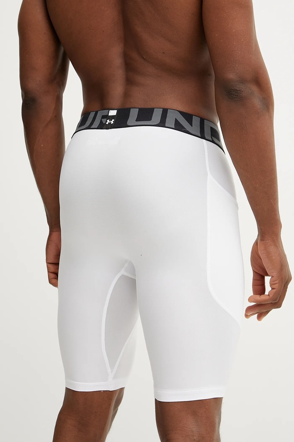 Odzież Under Armour szorty treningowe 1361602 biały