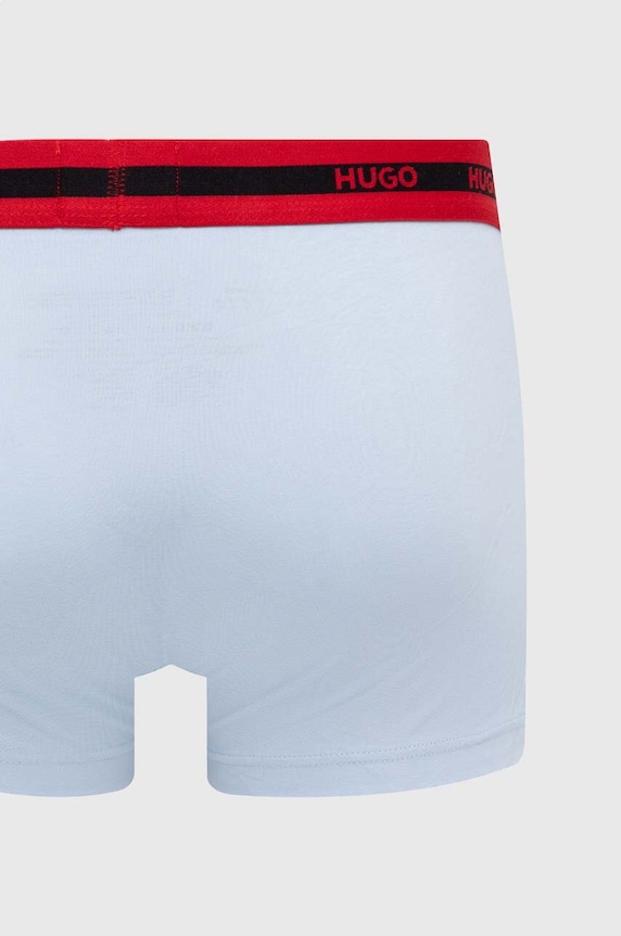 Boxerky HUGO 3-pack 50503083 modrá