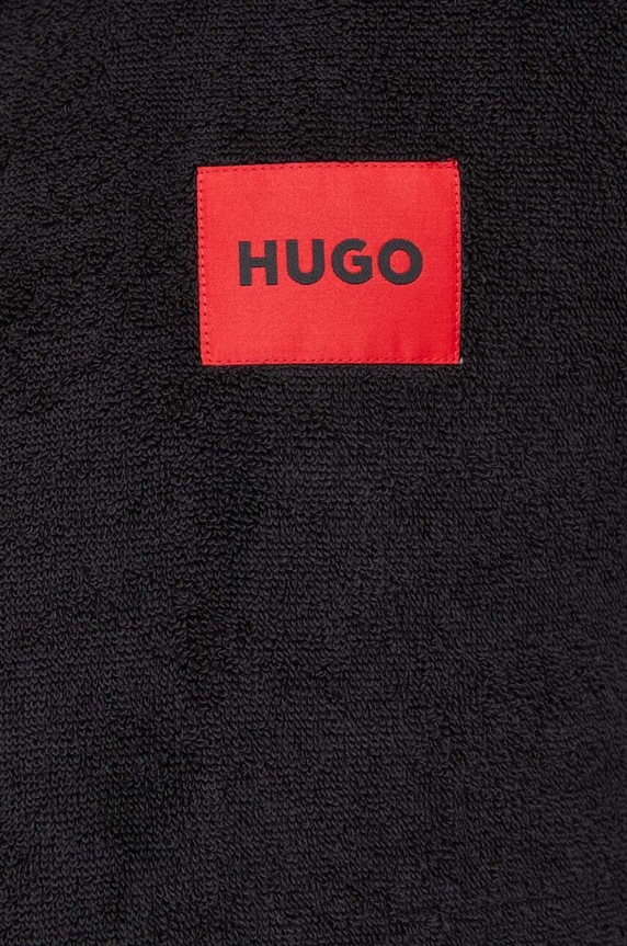 HUGO halat Terry Gown Hooded negru 50503029