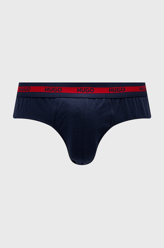 HUGO slip 3-pack 50503100 bleumarin AW23