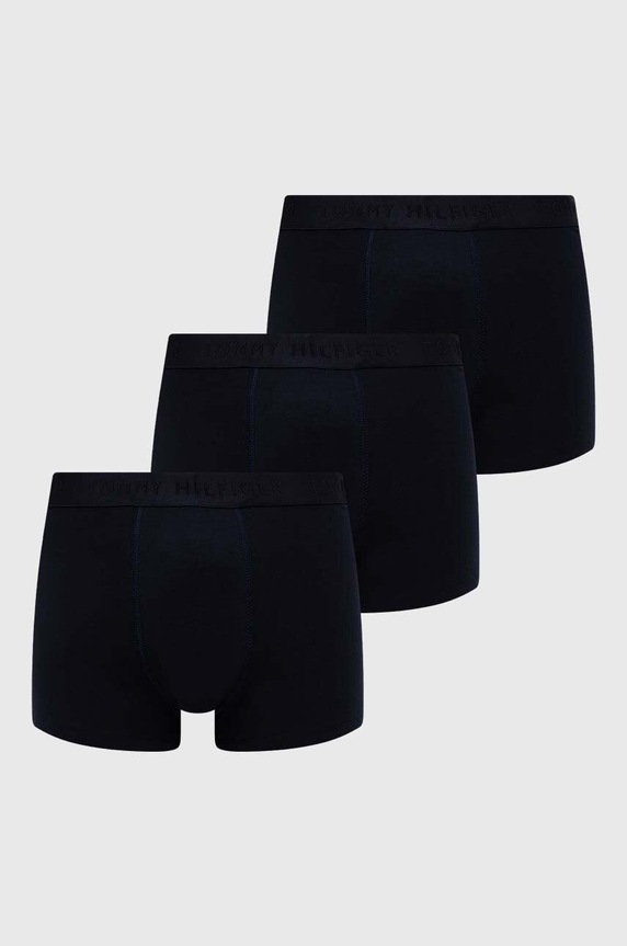 Tommy Hilfiger bokserki 3-pack dzianina granatowy UM0UM02760
