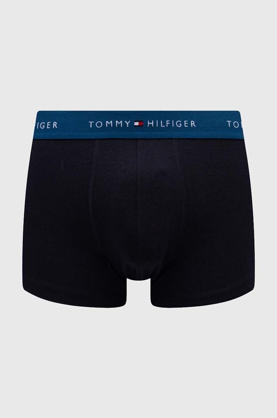 Oblečenie Boxerky Tommy Hilfiger 3-pak UM0UM02763 tmavomodrá