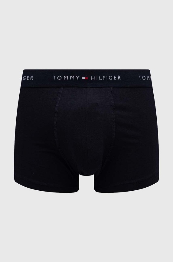 Boxerky Tommy Hilfiger 3-pak tmavomodrá UM0UM02763