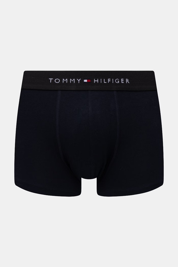 Îmbrăcăminte Tommy Hilfiger boxeri mulați pentru bărbați cu bumbac pachet de 3 UM0UM02763 negru