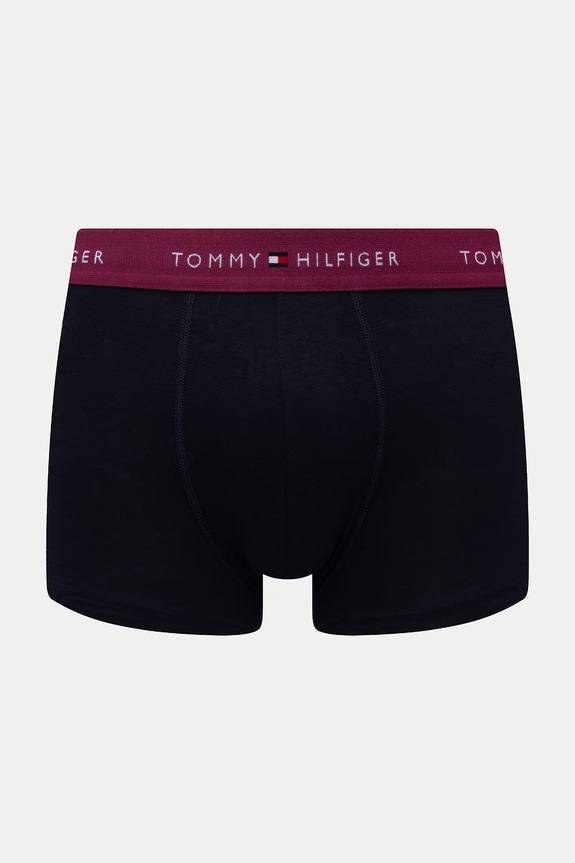 Tommy Hilfiger boxeri mulați pentru bărbați cu bumbac pachet de 3 negru UM0UM02763