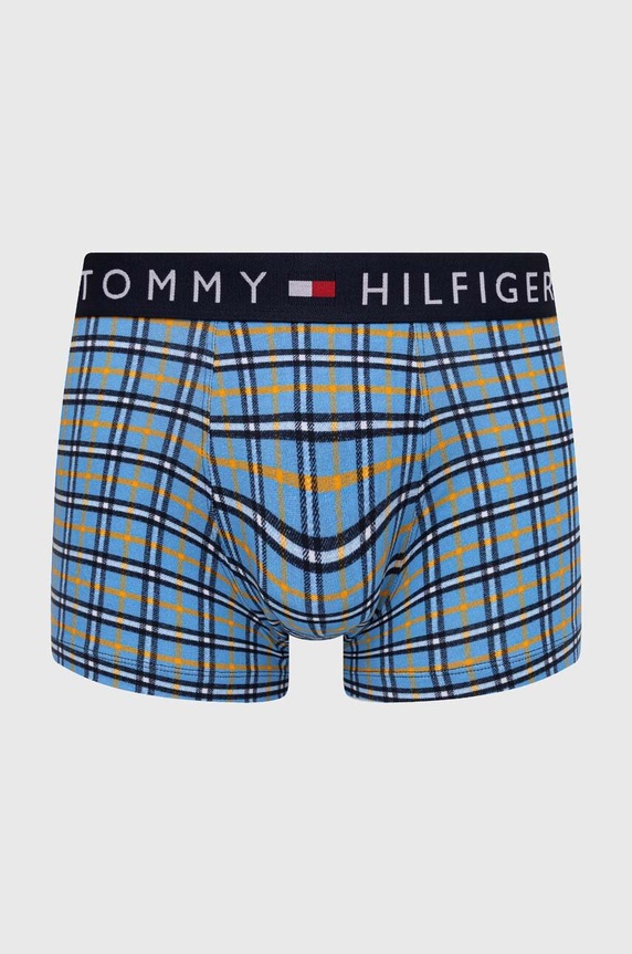 Μποξεράκια Tommy Hilfiger εφαρμοστό σορτς μπόξερ μπλε UM0UM02835