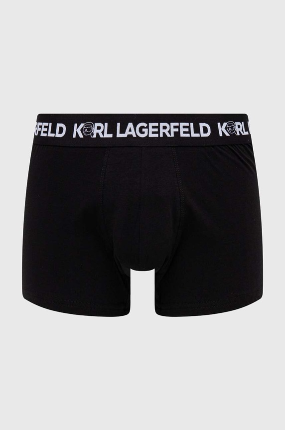 Boxerky Karl Lagerfeld 3-pack 236M2100 černá AA00