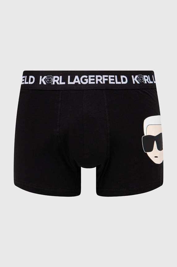 Boxerky Karl Lagerfeld 3-pack černá 236M2100